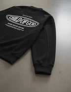 Child of God II Black Essential Heavyweight Sweat Cardigan | House Of Peace®