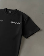 Child of God Black Heavyweight Loose Fit Tee | House of Peace®
