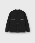 Child of God II Black Essential Heavyweight Sweat Cardigan | House Of Peace®
