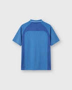 Jesus Loves You First Blue Striped Soccer Jersey | House of Peace®