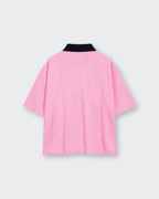 Jesus Saves Rose Striped Boxy Soccer Jersey | House of Peace®