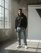 Know Jesus, Know Peace Premium Black Boxy Hoodie | House Of Peace®