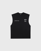 Know Jesus, Know Peace Black Raw Edge Tank Top | House Of Peace®