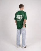 Sunday Worship Club Green Stripe Soccer Jersey | House of Peace®