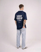 Sunday Worship Club Blue Stripe Soccer Jersey | House of Peace®