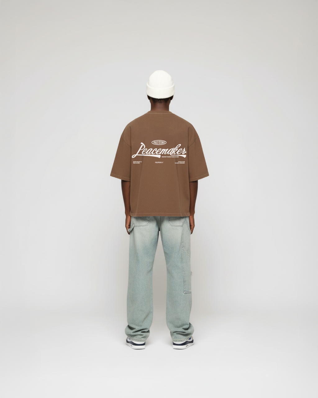 Peacemaker Boxy Tee Coffee | House Of Peace®