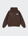 Everyday Miracles Brown Boxy Hoodie | House Of Peace®