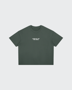 Living My Life Gray Boxy Drop Shoulder Tee | House of Peace®