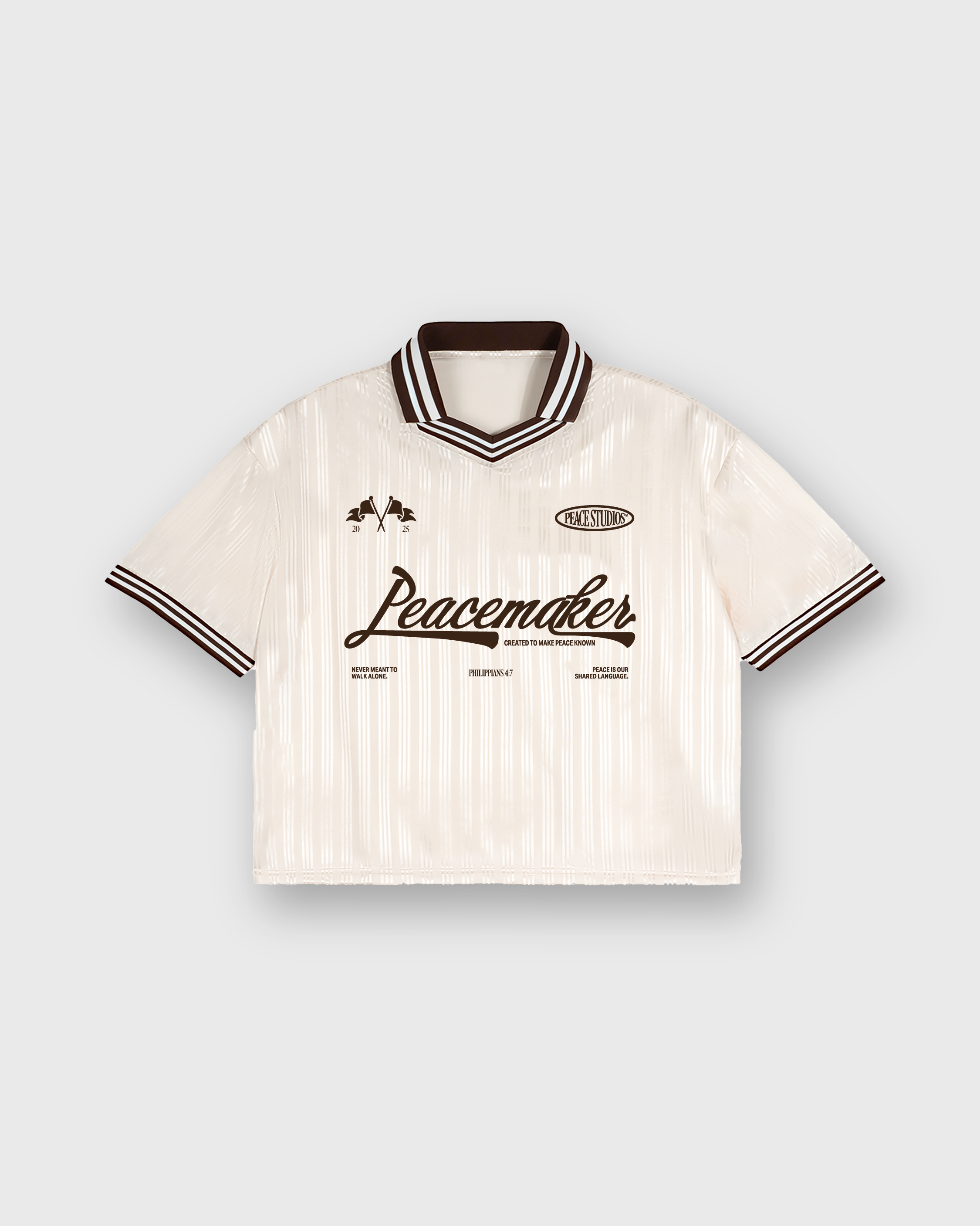 Peacemaker Contrast Stripes Polo Collar T-Shirt | House Of Peace®