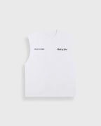 Child of God White Raw Edge Tank Top | House Of Peace®