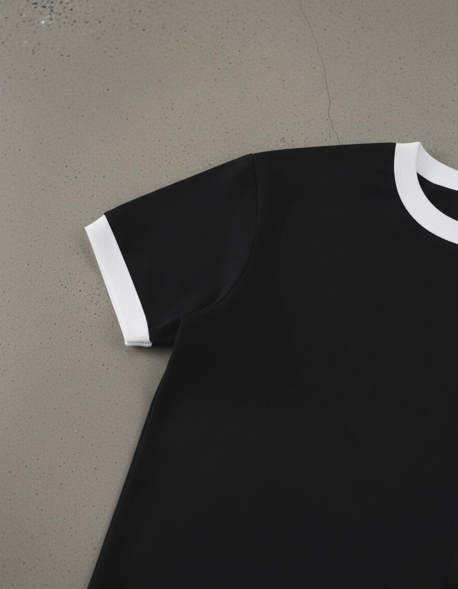 Peacemaker Vintage Style Black Ringer T-Shirt  | House Of Peace®