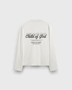 Child of God Longsleeve Loose Fit Tee White | House Of Peace®