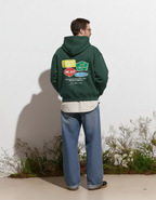 Everyday Miracles Green Boxy Hoodie | House Of Peace®